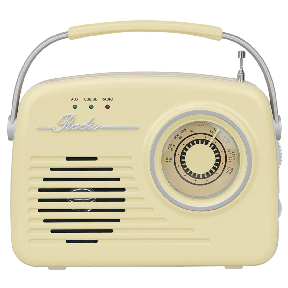 Setty Retro Bluetooth Speaker with Radio - Beige