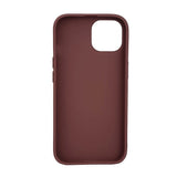 iPhone 15 Buffalo Faux Leather Case - MagSafe Compatible - Brown