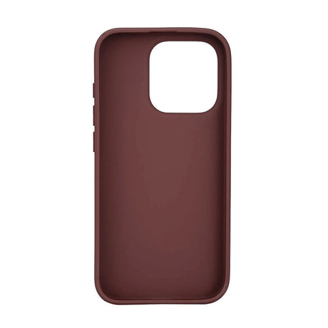 iPhone 15 Pro Buffalo Faux Leather Case - MagSafe Compatible - Brown
