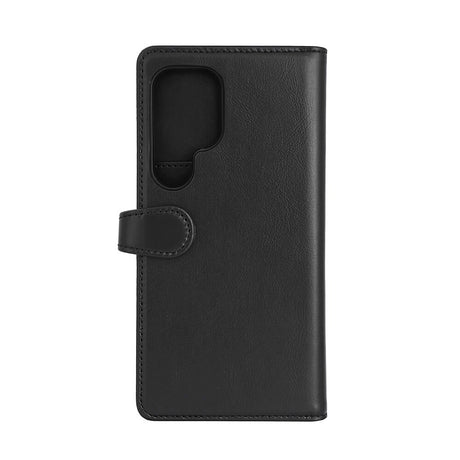 Samsung Galaxy S24 Ultra GEAR Buffalo 2-in-1 Wallet Genuine Leather Magnet Flip Case with Wallet - Black