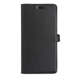 Samsung Galaxy S24 Ultra Buffalo 2-in-1 Wallet Genuine Leather Magnet Flip Case with Wallet - Black