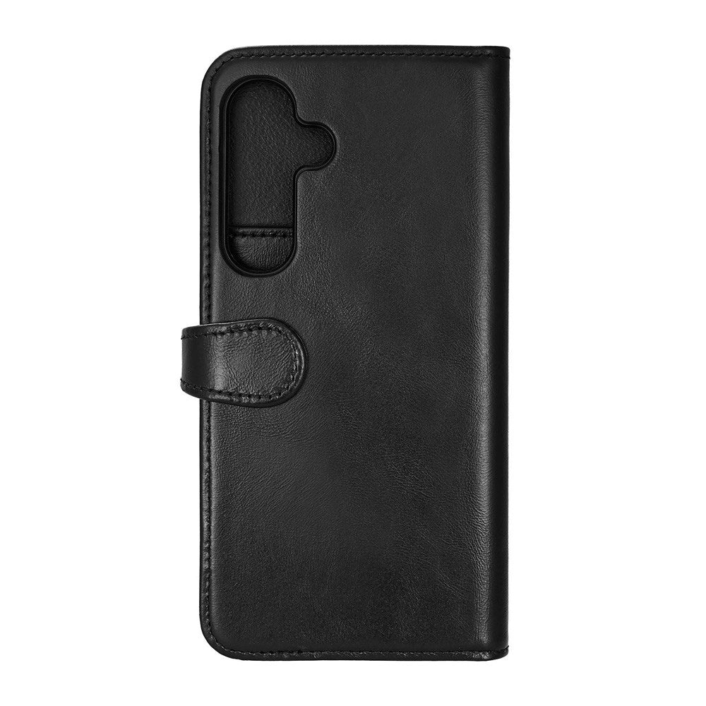 Samsung Galaxy S25+ (Plus) GEAR Buffalo 2-in-1 Wallet Real Leather Magnet Flip Case with Wallet - Black