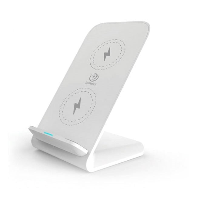 Rebeltec 15W Wireless Qi Charger Stand - White