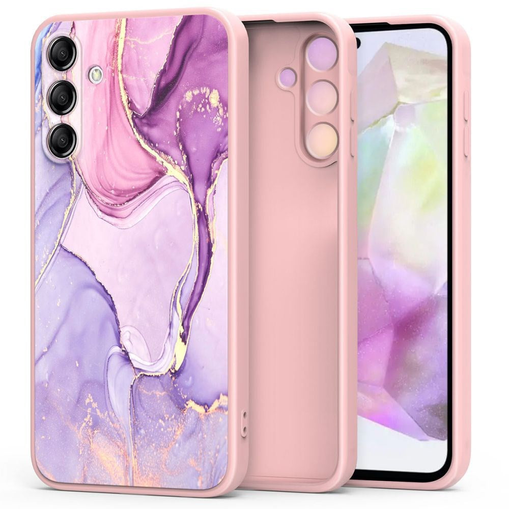 Samsung Galaxy A35 (5G) Tech-Protect Icon Case - Colorful Marble