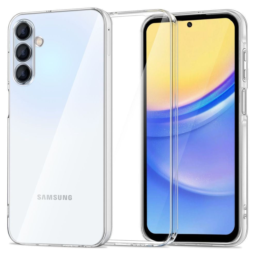 Samsung Galaxy A55 (5G) Tech-Protect Flexair+ Flexible Plastic Case - Transparent