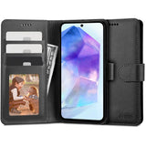 Samsung Galaxy A55 (5G) Tech-Protect Flip Case with Wallet - Black