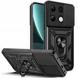 Xiaomi Redmi Note 13 (4G) Tech-Protect Camshield Case with Magnetic Ring & Stand Function - Black