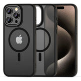 iPhone 15 Pro Max Tech-Protect Magmat 2 Case - MagSafe Compatible - Matte Black