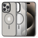 iPhone 15 Pro Max Tech-Protect Magmat Case - MagSafe Compatible - Matte Grey