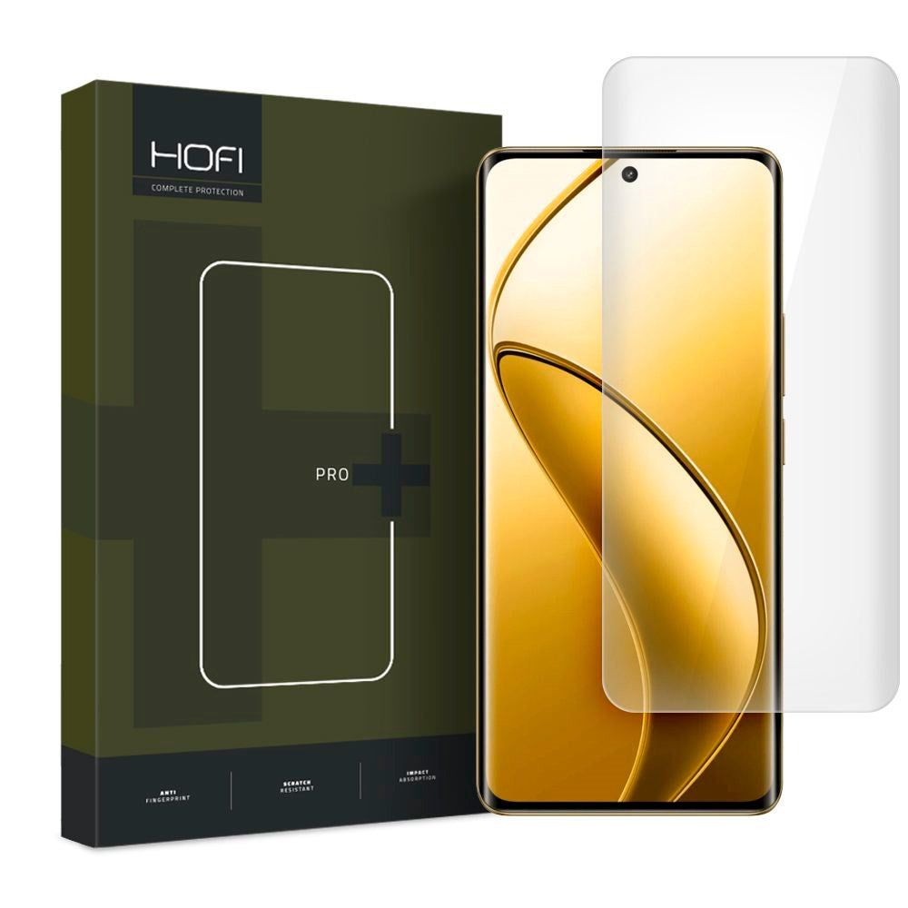 Realme 12 Pro+ (5G) / 12 Pro (5G) Hofi UV Glass Pro+ Screen Protector - Case Friendly - 2-Pack - Transparent