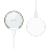 Tech-Protect A33 Magnetic Wireless Charger 15W - MagSafe Compatible - White