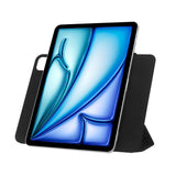 iPad Air 13" (2024) Tech-Protect Smartcase Magnetic Case Tri-fold - Black