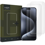 iPhone 16 Hofi Glass Pro+ Screen Protector - 2 Stk. - Case Friendly - Transparent