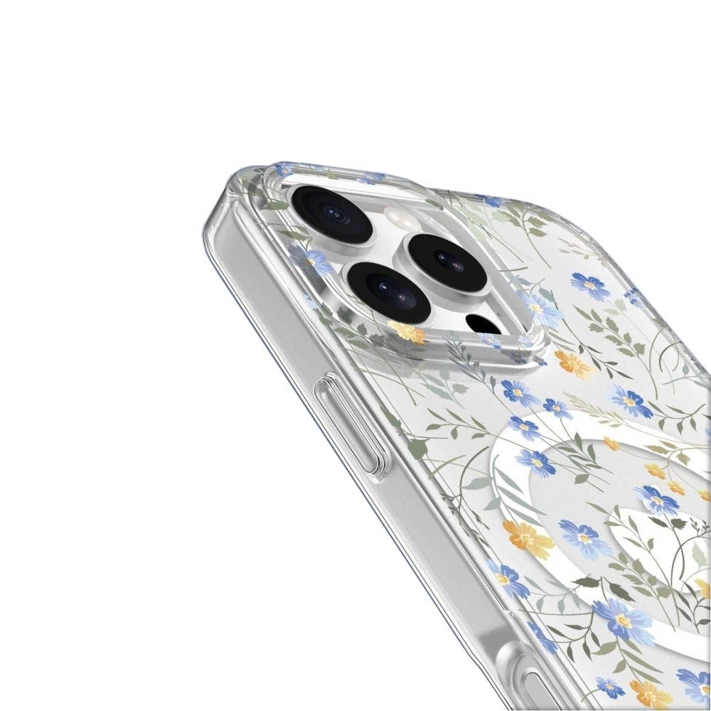 iPhone 16 Pro Tech-Protect MagMood Case - MagSafe Compatible - Spring Flowers