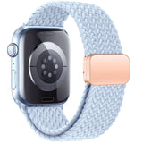 Apple Watch (42/44/SE/45/46/49mm) Tech-Protect Nylon Strap - Light Blue