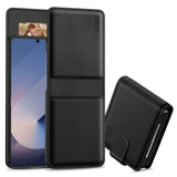 Samsung Galaxy Z Flip7 Tech-Protect Wallet Case - Black