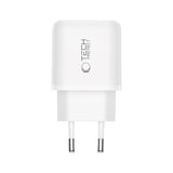 Tech-Protect NCA30 Wall Charger with 30W - 1 x USB-A & 1 x USB-C - White