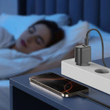 Tech-Protect NCA30 Wall Charger with 30W - 1 x USB-A & 1 x USB-C - Black