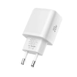Tech-Protect NCA20 Wall Charger with 20W - 1 x USB-A & 1 x USB-C - White