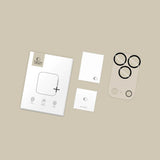 iPhone 17 Pro Max Tech-Protect Cam Fit+ Camera Lens Protector Glass - Transparent