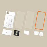iPhone 17 Tech-Protect Easy Set+ Protection Set with Screen Protection Glass & Camera Lens Protection Glass - Transparent