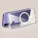 Samsung Galaxy S25 Tech-Protect Flexair Hybrid Case - MagSafe Compatible - Transparent