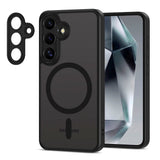 Samsung Galaxy S25 Tech-Protect MagCam Case - MagSafe Compatible - Matte Black