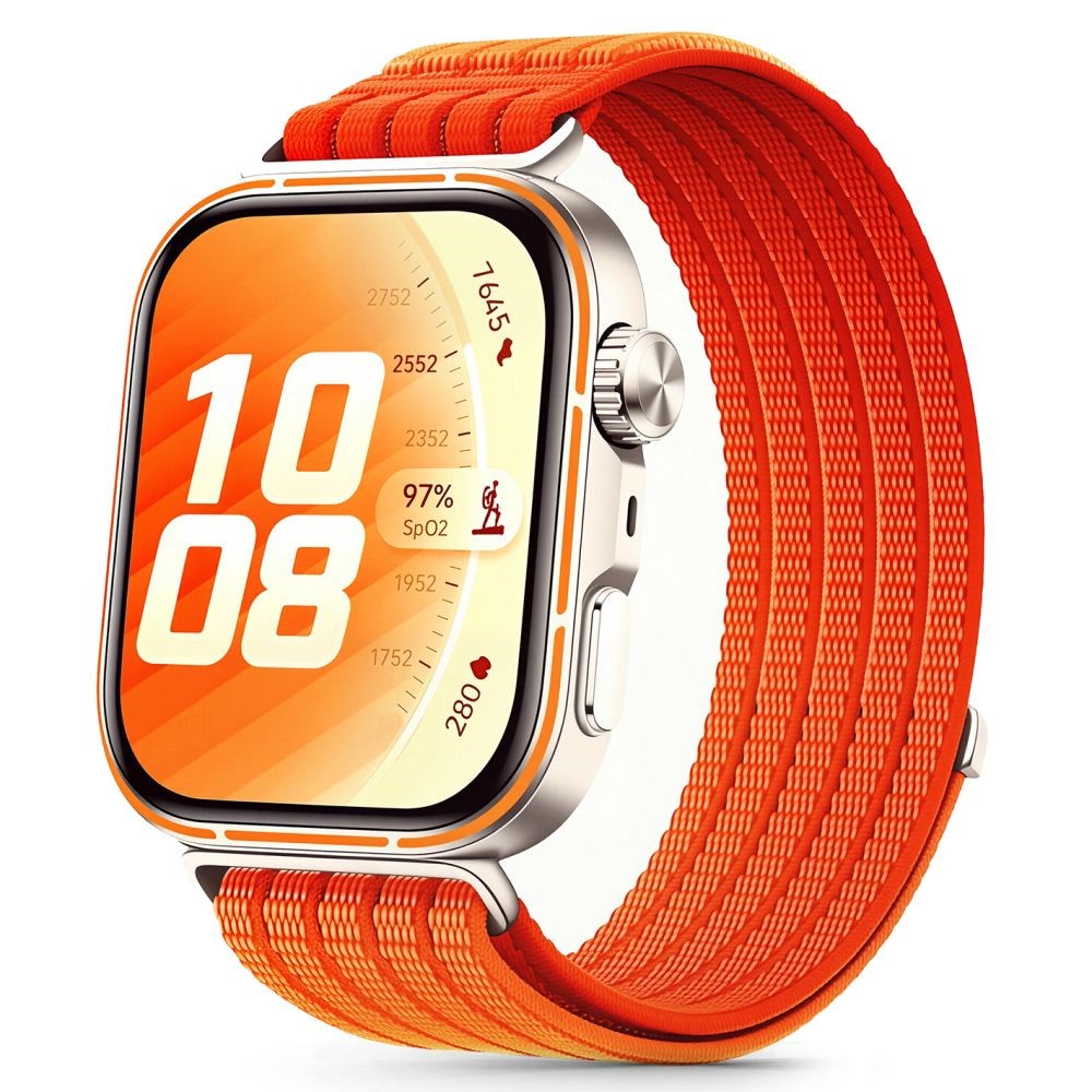 Huawei Watch Fit 5 Pro / 5 / 4 Pro / 4 / 3 Tech-Protect Nylon Strap - Orange