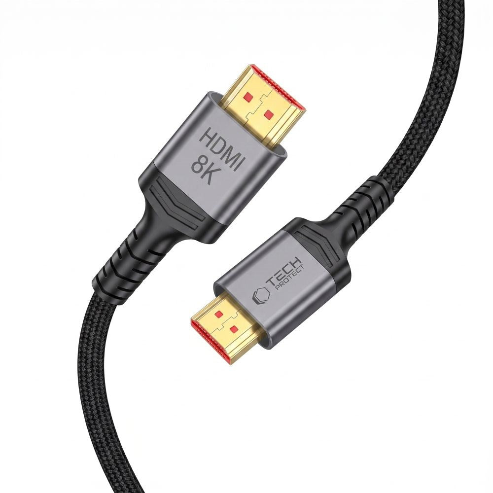 Tech-Protect UltraBoost HDMI to HDMI Cable - 1m - Black