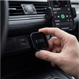 Tech-Protect UltraBoost CA01 Apple Carplay / Android Auto Adapter with USB-A - Bluetooth / WiFi - Black