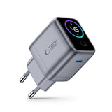 Wall Charger 45W with USB-C - Tech-Protect PowerVision NC45W-GaN - Grey