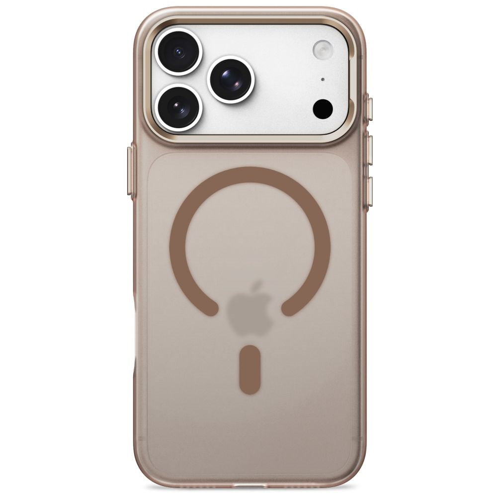 iPhone 18 Pro / 17 Pro Tech-Protect MagZero Case - MagSafe Compatible - Matte Desert Gold