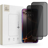 iPhone 18 Pro Max Tech-Protect Tempered Glass Screen Protector - Privacy Function - 2 Pcs. - Transparent