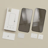 iPhone 18 Pro Max Tech-Protect Tempered Glass Screen Protector - Privacy Function - 2 Pcs. - Transparent