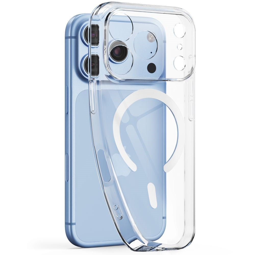 iPhone 17 Pro / 18 Pro Tech-Protect FlexAir Flexible Plastic Case - MagSafe Compatible - Transparent
