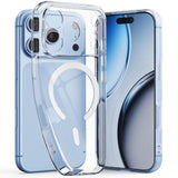 iPhone 17 Pro Max / 18 Pro Max Tech-Protect FlexAir Flexible Plastic Case - MagSafe Compatible - Transparent
