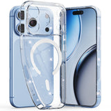 iPhone 18 Pro Max / 17 Pro Max Tech-Protect FlexAir Case - MagSafe Compatible - Transparent / Glitter