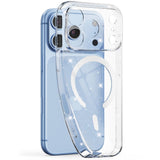 iPhone 18 Pro Max / 17 Pro Max Tech-Protect FlexAir Case - MagSafe Compatible - Transparent / Glitter