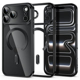 iPhone 18 Pro / 17 Pro Tech-Protect MagFlex Case - MagSafe Compatible - Black / Transparent