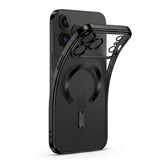 iPhone 18 Pro Max / 17 Pro Max Tech-Protect MagFlex Case - MagSafe Compatible - Black / Transparent