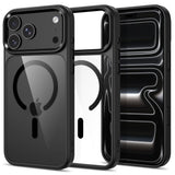 iPhone 18 Pro / 17 Pro Tech-Protect MagMat Case - MagSafe Compatible - Transparent / Black