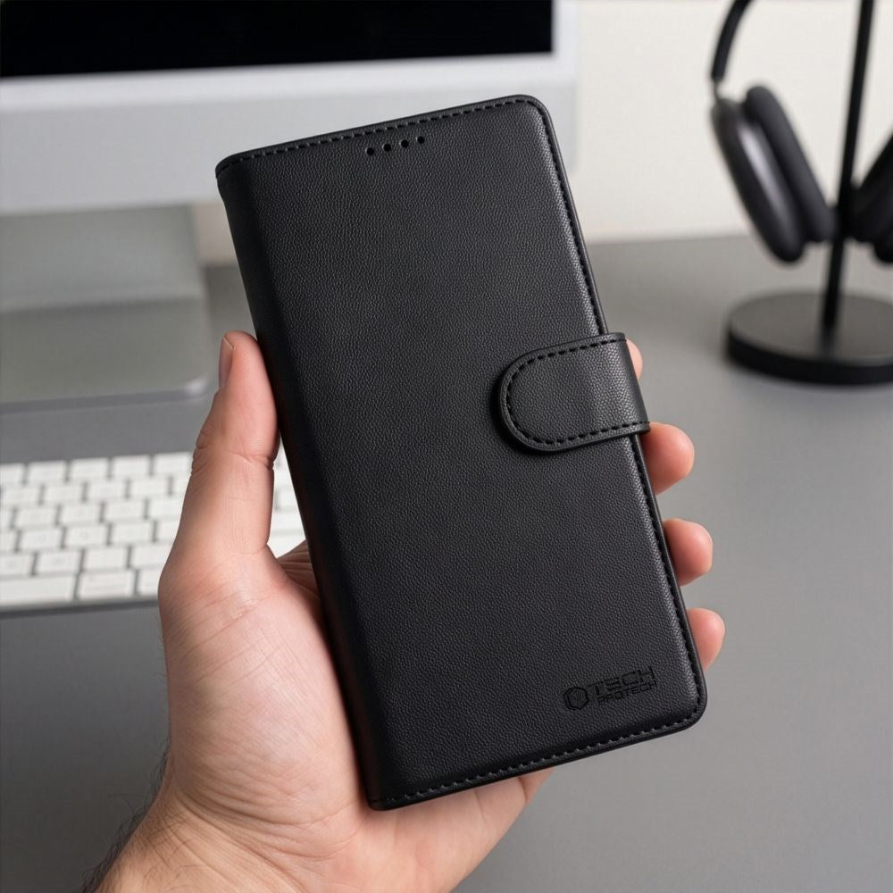 iPhone 18 Pro / 17 Pro Tech-Protect Wallet Flip Case - MagSafe Compatible - Black