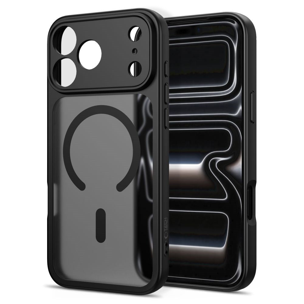 iPhone 17 Pro Max / 18 Pro Max Tech-Protect BasicMag Hybrid Case - MagSafe Compatible - Matte Black