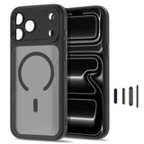 iPhone 18 Pro / 17 Pro Tech-Protect MagPeak Case - MagSafe Compatible - Matt Black
