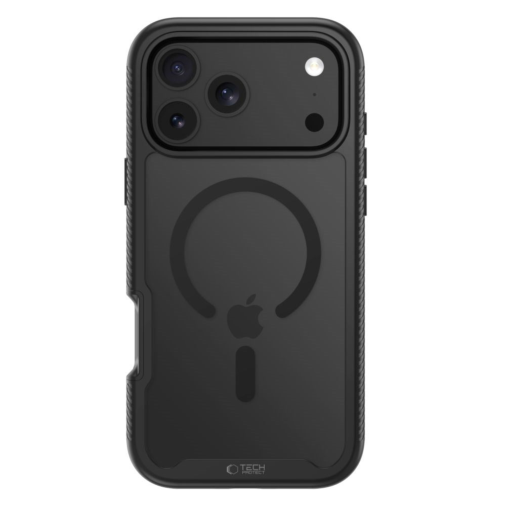 iPhone 18 Pro Max / 17 Pro Max Tech-Protect Defense Case with Screen Protector - MagSafe Compatible - Matte Black