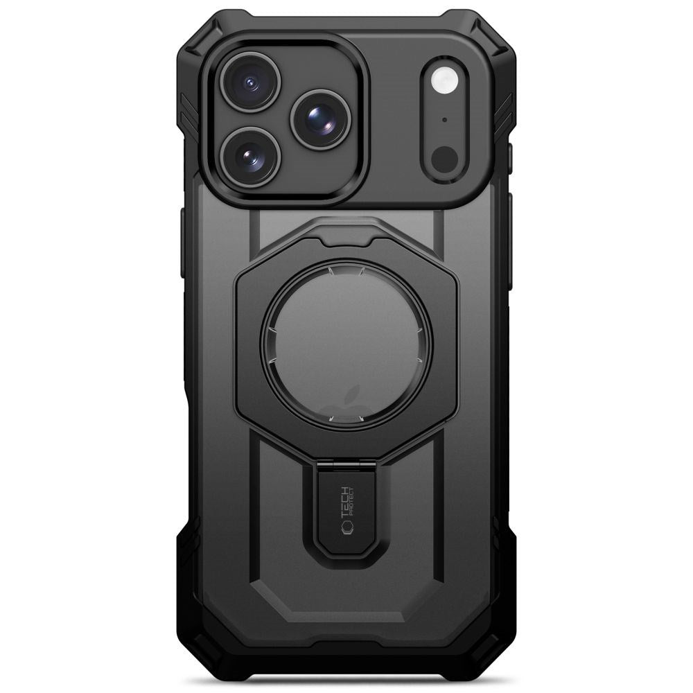 iPhone 18 Pro / 17 Pro Tech-Protect MagForce Case with Kickstand - MagSafe Compatible - Black