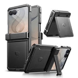 Samsung Galaxy Z Flip8 Tech-Protect Kevlar Pro Case - Black