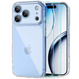 iPhone 18 Pro / 17 Pro Tech-Protect FlexAir Case with 2 Pcs. Screen Protectors - MagSafe Compatible - Transparent