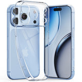 iPhone 18 Pro Max / 17 Pro Max Tech-Protect FlexAir Case with 2 Pcs. Screen Protectors - MagSafe Compatible - Transparent