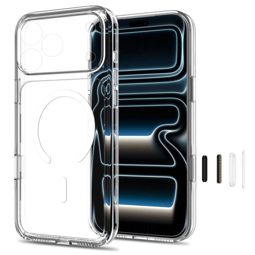 iPhone 18 Pro / 17 Pro Tech-Protect FlexAir Hybrid CC Case - MagSafe Compatible - Transparent